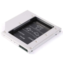 Orico Laptop HDD Caddy 2nd SATA Hard Drive or SSD Tray fits 12.7mm Bay Silver (L127SS-SV)