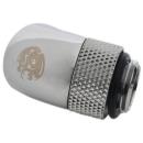 Bitspower G1/4" Silver Shining Rotary 45-Degree IG1/4" Extender (BP-45R)