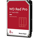 Western Digital WD 8TB Red Pro 7200 rpm SATA III 3.5" Internal NAS Hard Drive (WD8003FFBX)