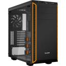 be quiet! Pure Base 600 Mid Tower Case fits ATX with Window Orange