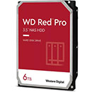 Western Digital WD 6TB Red Pro 7200 rpm SATA III 3.5" Internal NAS Hard Drive (WD6003FFBX)