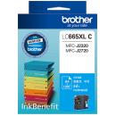 Brother LC-665XLC / Cyan Ink Cartridge