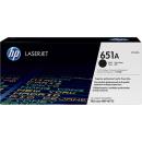 HP 651A Black Original LaserJet Toner Cartridge (CE340A)