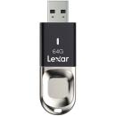 Lexar 64GB F35 JumpDrive USB3.0 with Fingerprint Black (LJDF35-64GBAP)