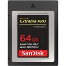 SanDisk 64GB Extreme PRO CFexpress Card Type B (SDCFE-064G-GN4NN)