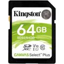 Kingston 64GB Canvas Select Plus UHS-I SDXC Memory Card (SDS2/64GB)