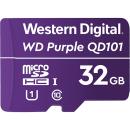 Western Digital WD 32GB Purple SC QD101 microSD Memory Card (WDD032G1P0C)