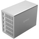 Orico 5 Bay External Hard Drive Enclosure Silver (3559U3)