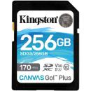 Kingston 256GB Canvas Go! Plus UHS-I SD Memory Card (SDG3/256GB)