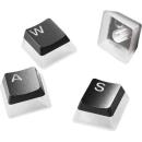 SteelSeries PRISMCAPS Universal Double Shot PBT Keycaps Black (US)