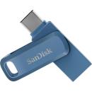 SanDisk 64GB Ultra Dual Drive Go USB Type-C Flash Drive Navy Blue (SDDDC3-064G-G46NBB)