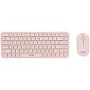 S-GEAR Wireless Keyboard and Mouse Combo Set Pink (EN/TH) (MK-M411-PK)