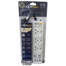 Joyous Power Strip 3 Outlets + 3 Switches + 3 x USB 3 m White (JY333-3U)