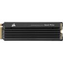 Corsair 1TB MP600 Pro LPX PCIe Gen4 x4 NVMe M.2 2280 SSD Black (CSSD-F1000GBMP600PLP)