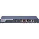 Hikvision 16-Port 100 Mbps Long-Range Unmanaged PoE Switch (DS-3E0318P-E(B))