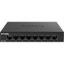 D-Link 8 Ports Gigabit Metal Unmanaged Desktop Switch (DGS-108GL)