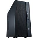 Cooler Master N400 Mid Tower Case fits ATX with Side Panel Fan Midnight Black (NSE-400-KKN2)