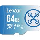 Lexar 64GB FLY microSDXC UHS-I Memory Card (LMSFLYX064G)