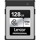 Lexar 128GB Professional CFexpress Type B SILVER Memory Card (LCXEXSL128G)