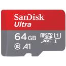 SanDisk 64GB Ultra UHS-I microSDXC Memory Card (SDSQUAB-064G-GN6MN)