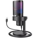 FIFINE A9 Podcast RGB Microphone Studio USB Condenser Black