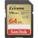 SanDisk 64GB Extreme UHS-I SDXC Memory Card (SDSDXV2-064G-GNCIN)