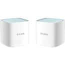 D-Link M15 Eagle Pro AI AX1500 Mesh Router White (2-Pack)