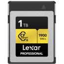 Lexar 1TB Professional CFexpress Type B GOLD Memory Card (LCXEXPR001T-RNENG)