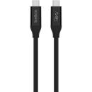 Belkin Connect USB-C ot USB-C USB 4.0 Cable 0.8 m Black (INZ001bt0.8MBK)