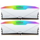 Apacer 32GB NOX RGB DDR4 3200MHz CL16 DIMM White (2x16GB)(AH4U32G32C28YNWAA-2)