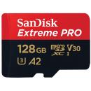 SanDisk 128GB Extreme Pro UHS-I microSDXC Memory Card with SD Adapter (SDSQXCD-128G-GN6MA)