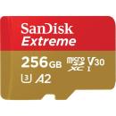 SanDisk 256GB Extreme UHS-I microSDXC Memory Card (SDSQXAV-256G-GN6GN)