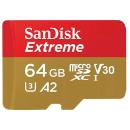 SanDisk 64GB Extreme UHS-I microSDXC Memory Card (SDSQXAH-064G-GN6GN)