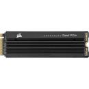 Corsair 2TB MP600 Pro LPX PCIe Gen4 x4 NVMe M.2 2280 SSD Black (CSSD-F2000GBMP600PLP)