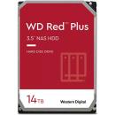 Western Digital 14TB WD Red Plus NAS Hard Drive 7200rpm 3.5" SATA 512MB Cache (WD140EFGX)