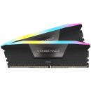 Corsair 32GB Vengeance RGB DDR5 6000MHz CL36 DIMM Black (2x16GB)(CMH32GX5M2E6000C36)