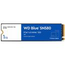 Western Digital 1TB WD Blue SN580 NVMe PCIe Gen 4x4 SSD M.2 2280 (WDS100T3B0E)