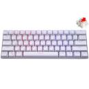 Royal Kludge RK61 RGB Ultra-Compact Hot-Swappable Mechanical Gaming Keyboard Red Switch White (EN/TH)