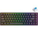 Royal Kludge RK G68 RGB Hot-Swappable Mechanical Gaming Keyboard Blue Switch Black (EN/TH)