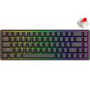 Royal Kludge RK G68 RGB Hot-Swappable Mechanical Gaming Keyboard Red Switch Black (EN/TH)