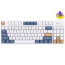 Royal Kludge RK89 RGB Hot-Swappable Mechanical Gaming Keyboard Lemon Switch White/Blue (EN/TH)