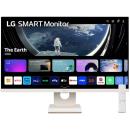 LG 27" IPS Smart Monitor with webOS 1920x1080 60Hz 14ms HDMI White (27SR50F-W)