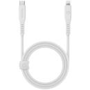 Energea Flow USB-C to Lightning 60W Cable with Maglick Cable tie 1.5m White