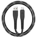 Energea Nyloflex USB-A to Lightning C89 1.5m Black