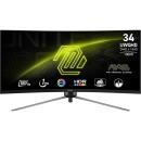 MSI 34" MAG 345CQR VA Curved Monitor 3440x1440 180Hz 1ms HDMI DP Adaptive-Sync