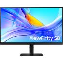 Samsung 27" ViewFinity S8 S80UD IPS Monitor 3840x2160 60Hz 5ms HDMI DP (LS27D804UAEXXT)