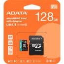 ADATA 128GB Premier Pro MicroSDXC Memory Card A2 Class 10 with SD Adapter (DX128GUI3V30SA)