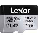 Lexar 1TB Professional Silver Plus MicroSDXC Memory Card (LMSSIPL001T)