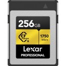 Lexar 256GB Professional CFexpress Type B Gold Memory Card (LCXEXPR256G-RNENG)